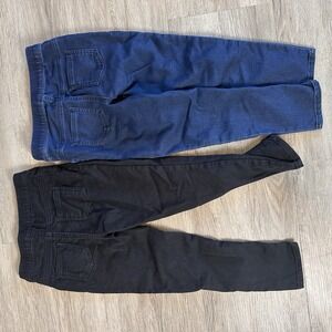 Oshkosh Girls‎ Jeggings Size 6 Bundle of 2 Blue And Black